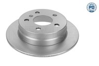 2X Bremsscheibe Hinten Meyle 015 523 0027 PD FÜR Mercedes Scheibenbremse