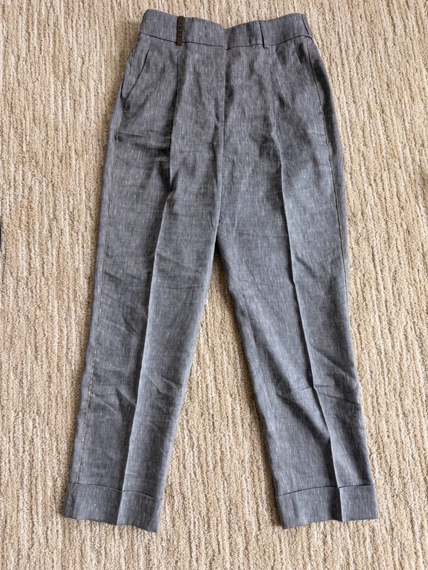 Peserico Women’s Pants Blue Size 40