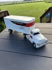 Vintage 1957 Tonka Pressed Steel Thunderbird Toy Truck Semi