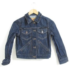MARC JACOBS SHRUNKEN DENIM JACKET bejeweled denim size XS indigo Women USED