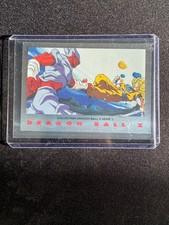 Dragon Ball Card (Vintage) - Metallic Silver #41 Hildegan & Goku