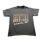 Vintage Nashville Tennessee Graphic T-Shirt 90s Single-Stitch Made In USA Sz M
