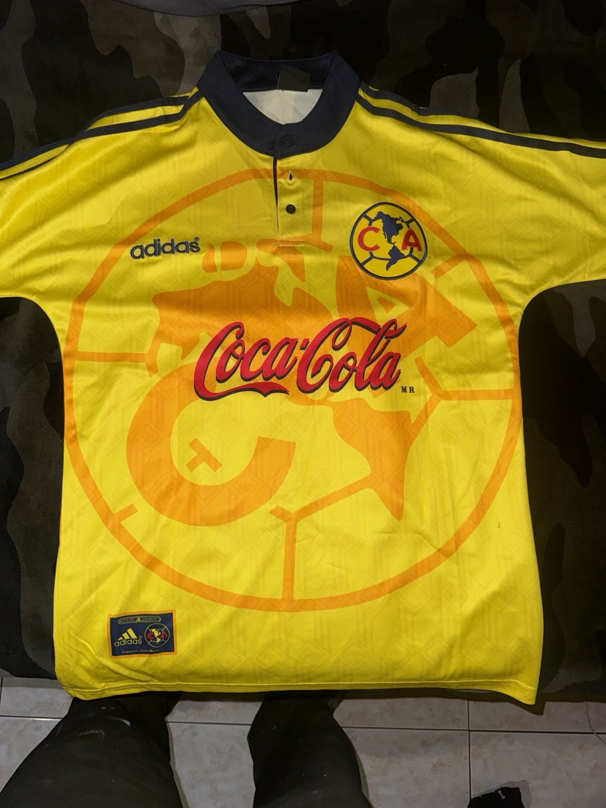 Club America Vintage Adidas Jersey Size S