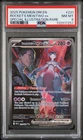 2025 POKEMON DRI EN-DESTINED RIVALS #231 TEAM ROCKET'S MEWTWO EX PSA 8