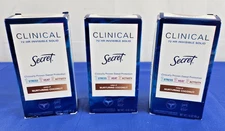 Secret Clinical Strength 72 Hour Inv Solid Notes nurturing Coconut 1.6oz Lot 3