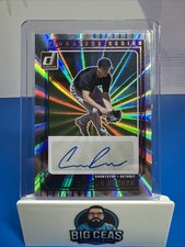 2025 Donruss Carson Rucker  Signature Series Silver Laser Auto