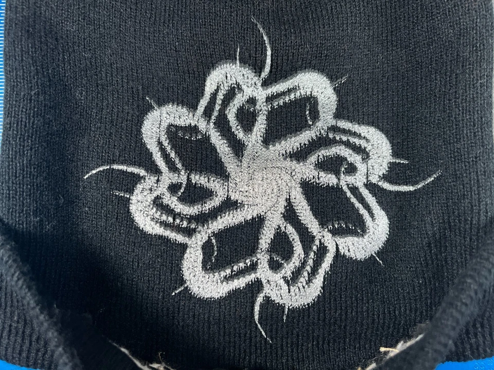 Gorro Meshuggah Toque Adulto Talla Única Negro Tejido Acrílico Bordado Metal Banda Foto 4 de 4