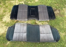 1987-1988 Ford Thunderbird Rear Seats Blue Turbo Coupe T Bird