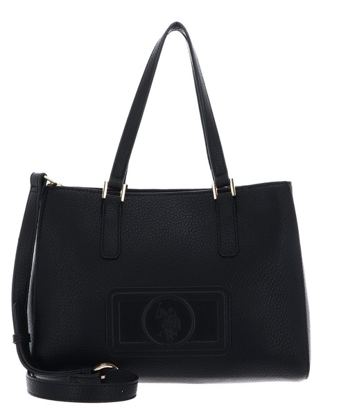 U.S. Polo Assn. Manipur Double Handle Bag Handtasche Tasche Black Schwarz-image