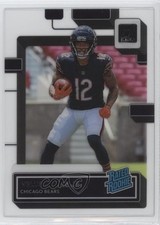 2022 Panini Clearly Donruss Rated Rookie Velus Jones Jr #80 0c6