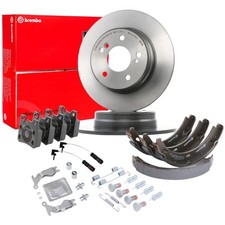 BREMBO Bremsscheiben 278mm Beläge Bremsbacken Satz Hinten für MERCEDES W124 S124 BREMBO Bremsscheiben 278mm Beläge Bremsbacken Satz Hinten für MERCEDES W124 S124