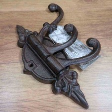 Wandhaken XL Gusseisen Garderobenhaken Garderobe Kleiderhaken Haken LH214 