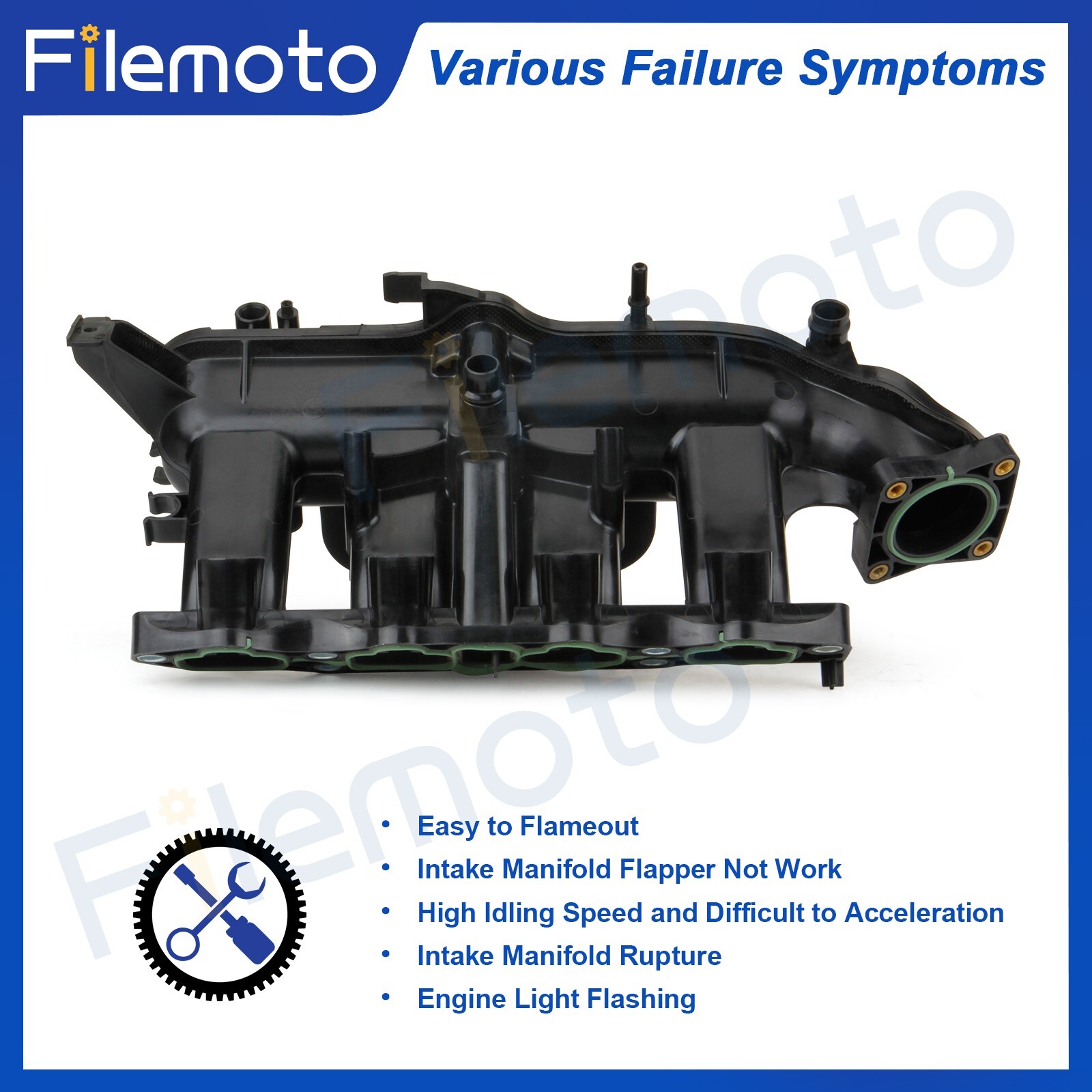 Engine Intake Manifold Valve for 1220 Buick Encore Chevrolet Sonic