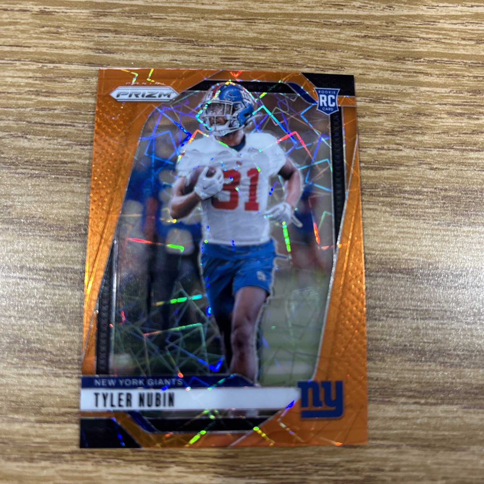 2024 Panini Prizm- Orange Laser Rookies Tyler  Nubin (RC) #395