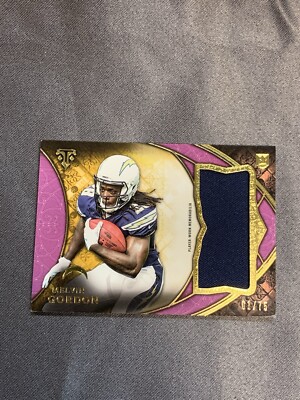 2015 Melvin Gordon Topps Triple Threads Rookie Patch /75 | eBay
