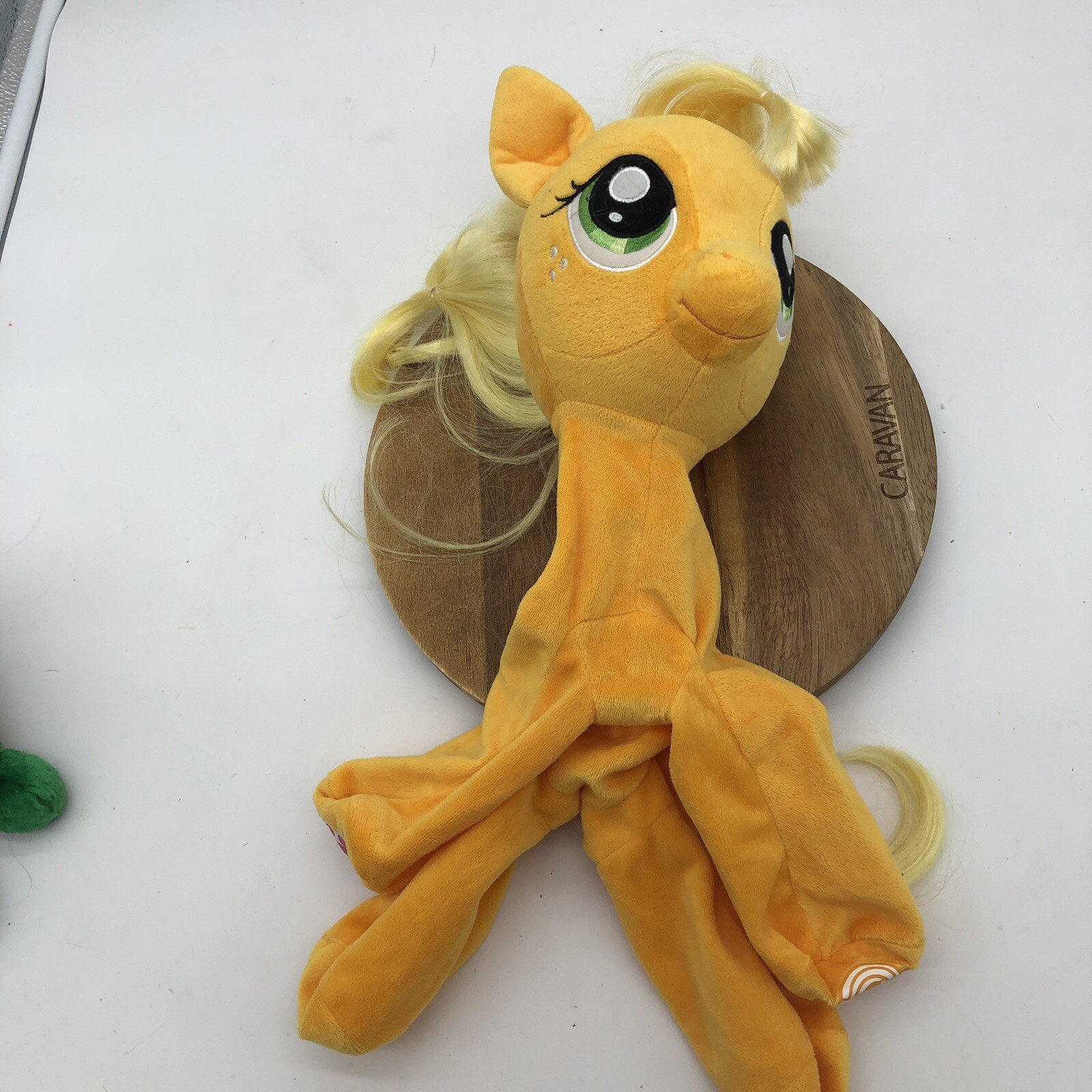 Costruisci un orso My Little Pony AppleJack 2014 mela arancione non imbottita 15 pollici etichette MLP
