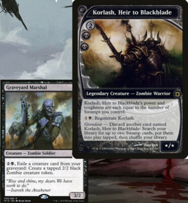 Korlash, Heir to Blackblade Tribal ZOMBIE Commander Deck Magic MTG Ready-to-Play | eBay Korlash, Heir to Blackblade Tribal ZOMBIE Commander Deck Magic MTG Ready-to-Play | eBay
