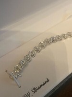 Kohl's Sterling Silver 7” Diamond Tennis Bracelet 1/2 Ct. T.W. 2
