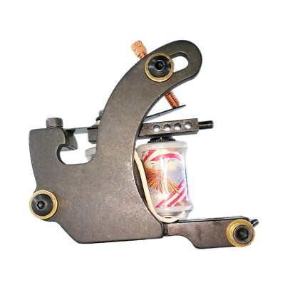 1PC IRON TATTOO MACHINE LINER 1.25 INCH 8WRAPS COPPER WIRE COIL US 8-32 THREAD