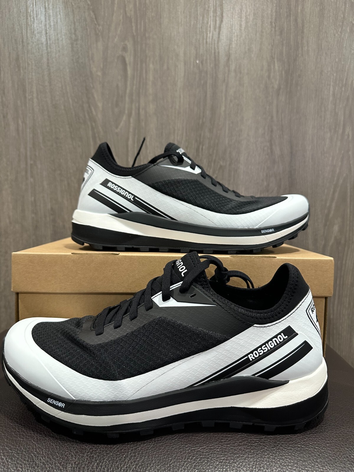 Rossignol SKPR Light Running Shoes Men's Black/White NIB