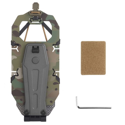Tactical Rotating Phone Holder Molle Mobile Phone Camouflage Bracket - Picture 9 of 11