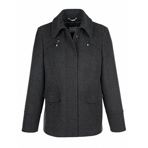 Mona Wolljacke mit Kaschmir-Anteil, dunkelgrau. NEU!!! SALE%%% - Bild 2 von 3
