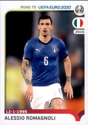 Road to EM 2020 - Sticker 166 - Alessio Romagnoli - Italien