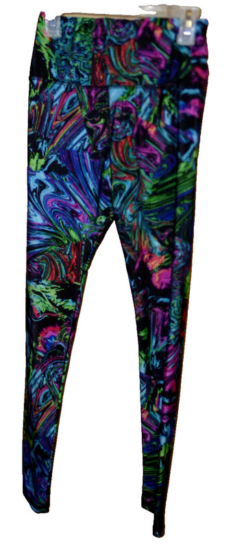 **RUE SPORT** Girl's Leggings size ((M)) 82% Polyester * 18% Spandex. EUC.