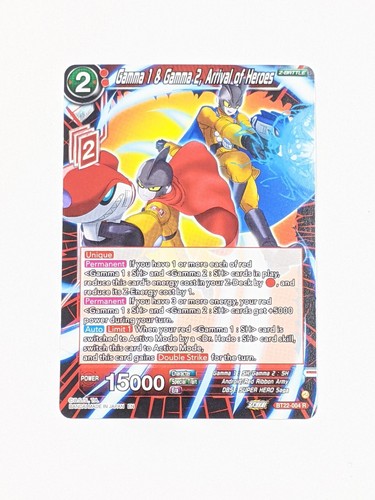 💎 Dragon Ball TCG Gamma 1 Gamma 2 SH FB09-051 SR Dual Evolution