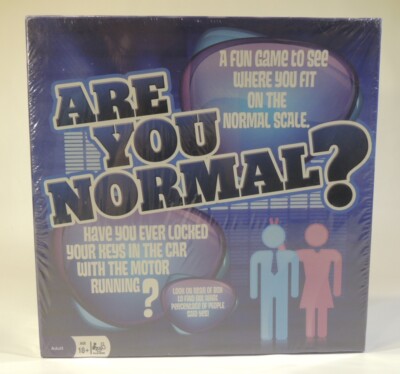 New NIB SEALED Are You Normal Board Game Adult Party Pressman Fun Where Fit In 