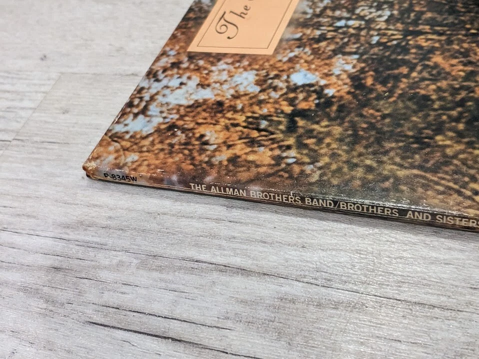 The Allman Brothers Band Brothers And Sisters LP Vinyl Record 1973 P-8345W Japan - Image 4 of 4