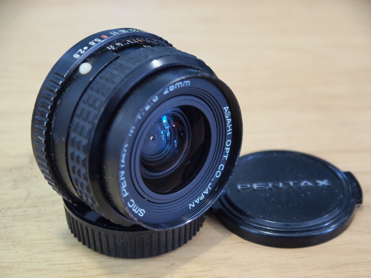 ASAHI SMC PENTAX-M 28mm F2.8 レンズ フィルター付