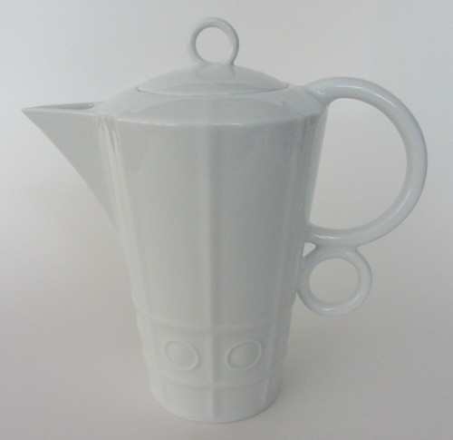 Osmose Extra White Coffee Tea Pot 33 Oz by Philippe Deshoulieres France NEW - Picture 2 of 4