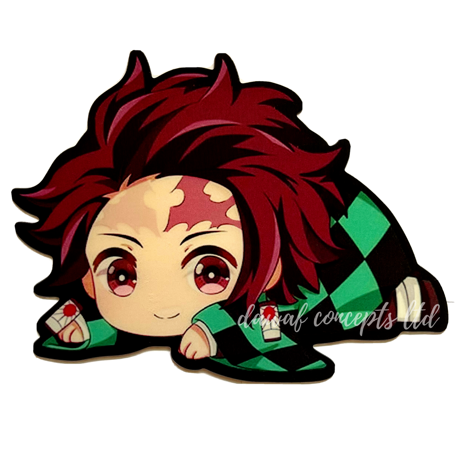 Animal Demon Slayer Anime Tanjiro Kamado Sticker by Anime-Video Game -  Pixels