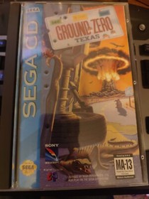 Ground Zero Texas for Sega CD! Complete! Tested!