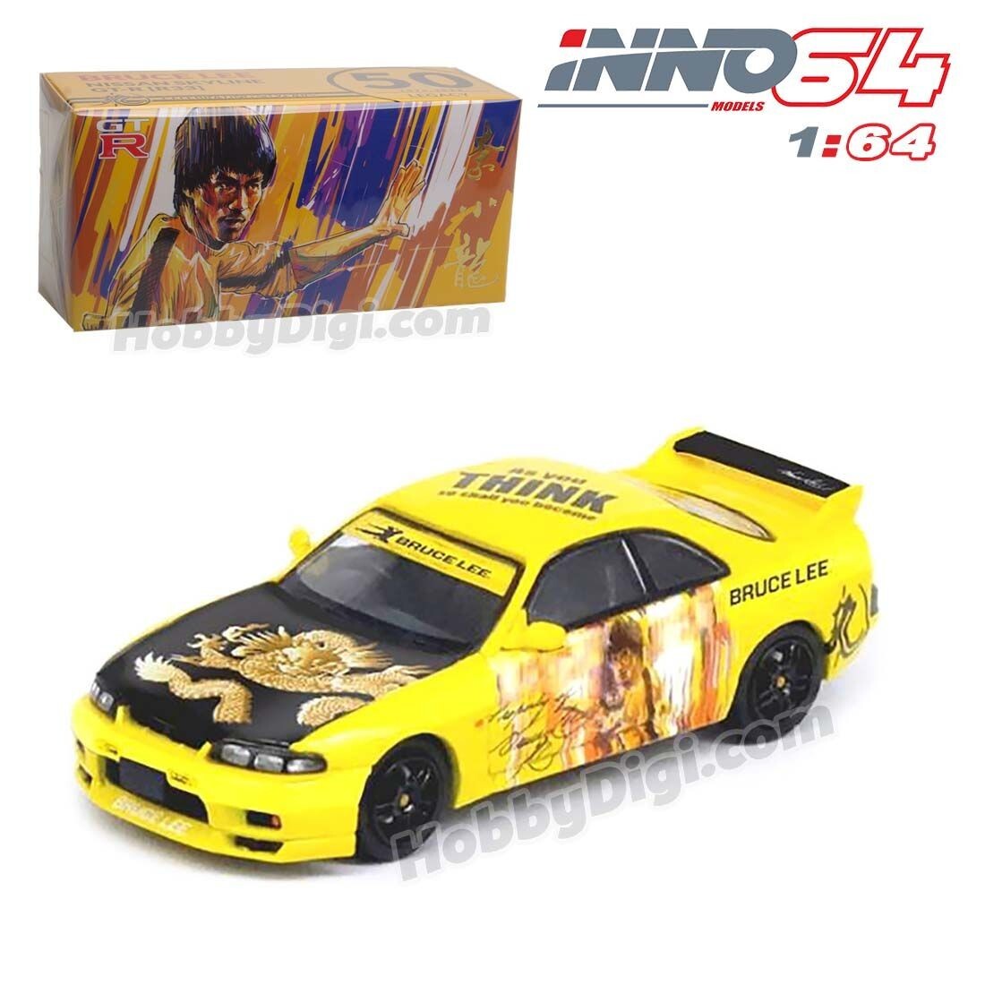 64 ブルースリー INNO64 x TOYEAST 1/64 Nissan スカイライン GT-R 
