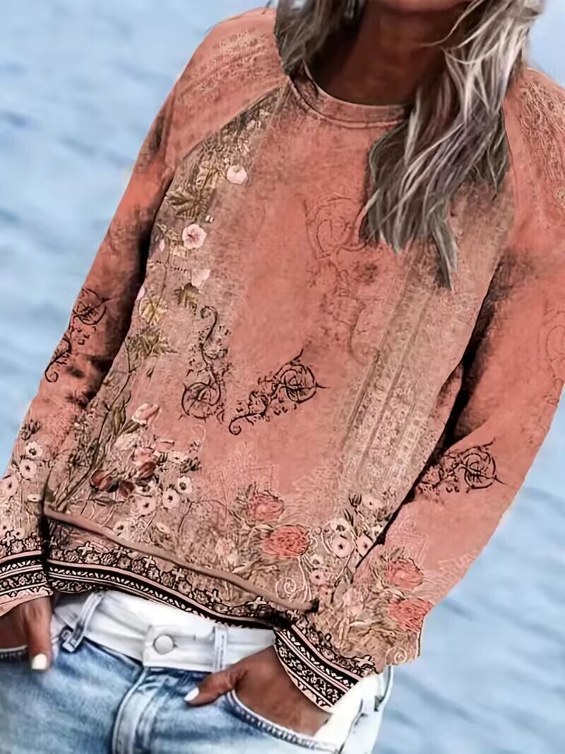 【BOHEMIAN SEOUL】BOHEMSEO [LONG VER] PRINTED LONG SLEEVE BOHEMIAN SEOUL】BOHEMSEO [LONG VER] PRINTED LONG SLEEVE