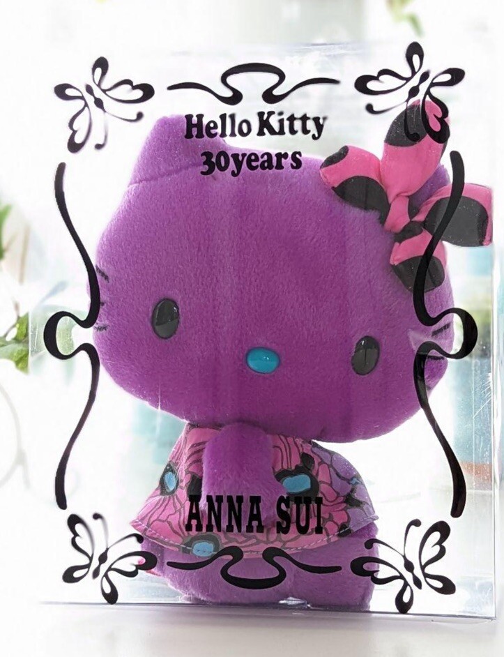 ANNA SUI Sanrio Japan Hello Kitty Plush Toy 30th Anniversary