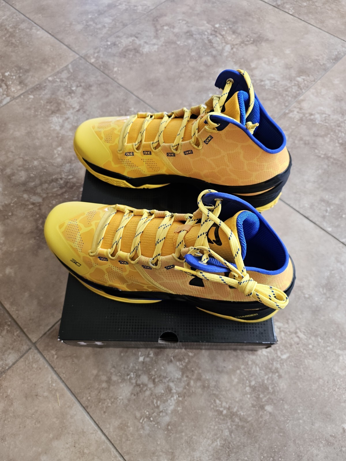 Under Armour Curry 2 Double Bang Bang Basketball Shoes Men's Size 13