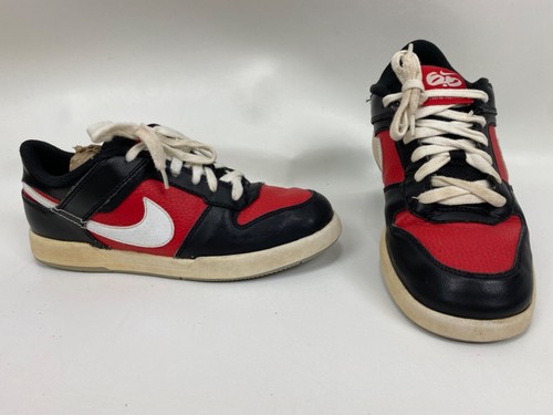 Nike Renzo 2 JR 454055-016 BRED Skater Sneaker Shoe Boys 4.5 Y Black Red  White | eBay