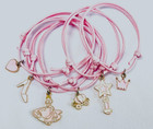 6 CINDERELLA  FRIENDSHIP BRACELETS PARTY BAG FILLER, DISNEY THEME