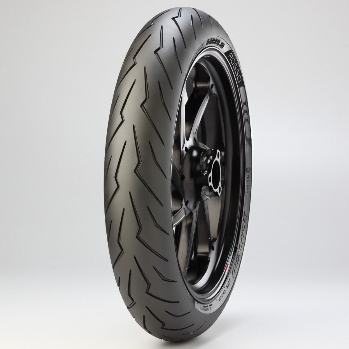 Motorcycle Tyre Pirelli DIABLO ROSSO 3 120/70 ZR17 (58W) Front *New Aprilia