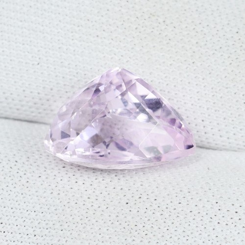4.83 ct TOP LUSTROUS LIGHT PINK NATURAL KUNZITE Pear 3657 N1 - Picture 2 of 2