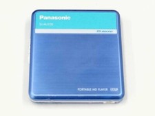 Panasonic SJ-MJ100 Walkman Portable Mini Disc Player Blue Good