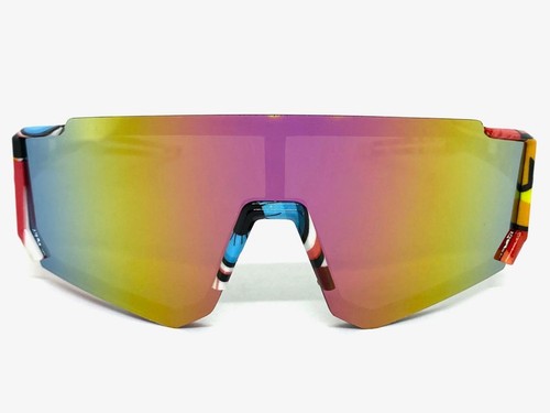 WHOLESALE LOT Kids Boys or Girls Sports Retro Wrap Shield SUN GLASSES 12 Pairs - Picture 17 of 24