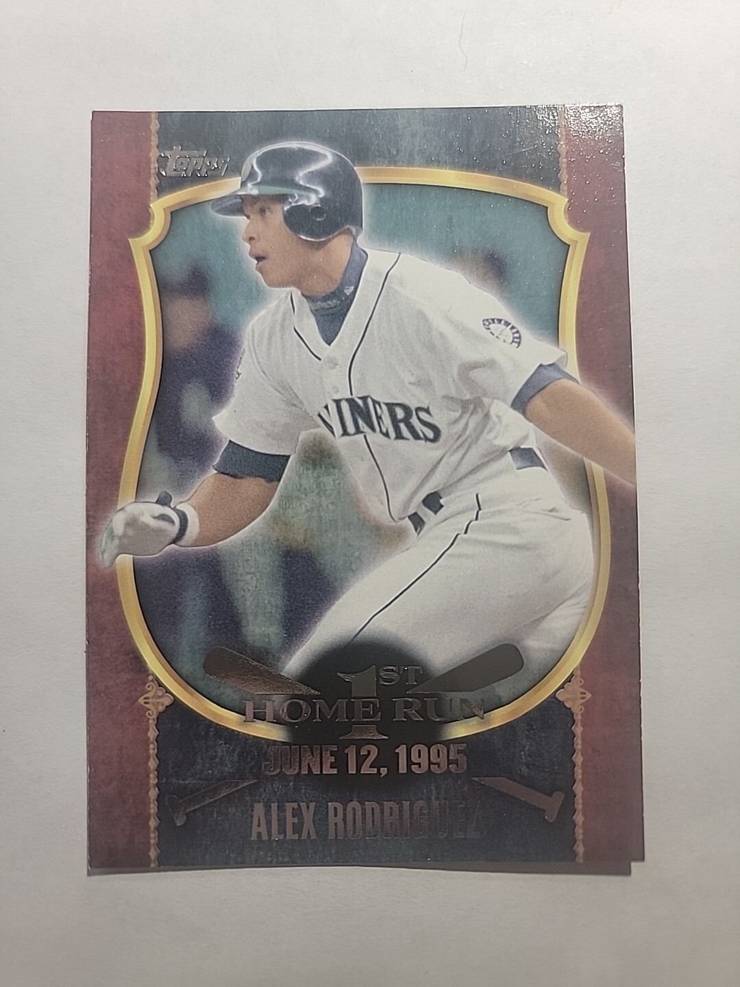 2015 TOPPS SERIES 1 #FHR-15 ALEX RODRIGUEZ SEATTLE MARINERS SILVER RETAIL