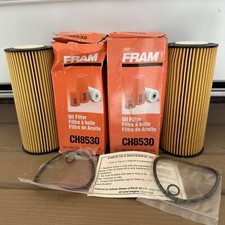 Lot Of 2 Fram Ch8530 Cartridge Oil Filter New In Box Volkswagen 8530