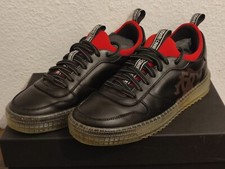 Roberto Cavalli Herrenschuhe, Schwarz Rot, Gr...