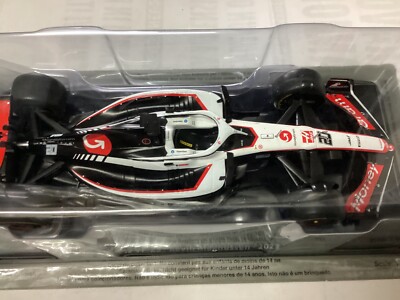 みーちゃん　ビッグスケールF1コレクション　ハースVF-23 F1, Haas VF-23 2023, Driver Kevin Magnussen, 1/24. Die Cast