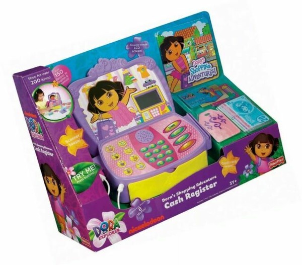 dora the explorer cash register